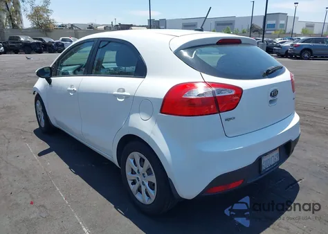 2012 Kia Rio5 Lx z USA, uszkodzony, nr VIN KNADM5A34C6039040